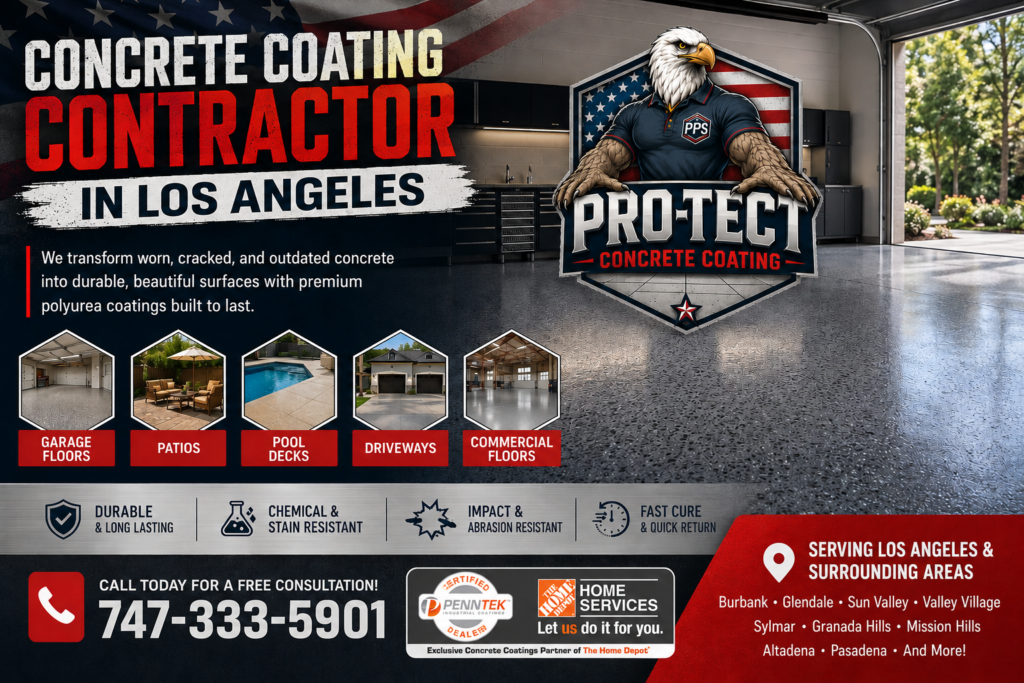 Concrete Coating Contractor in Los Angeles