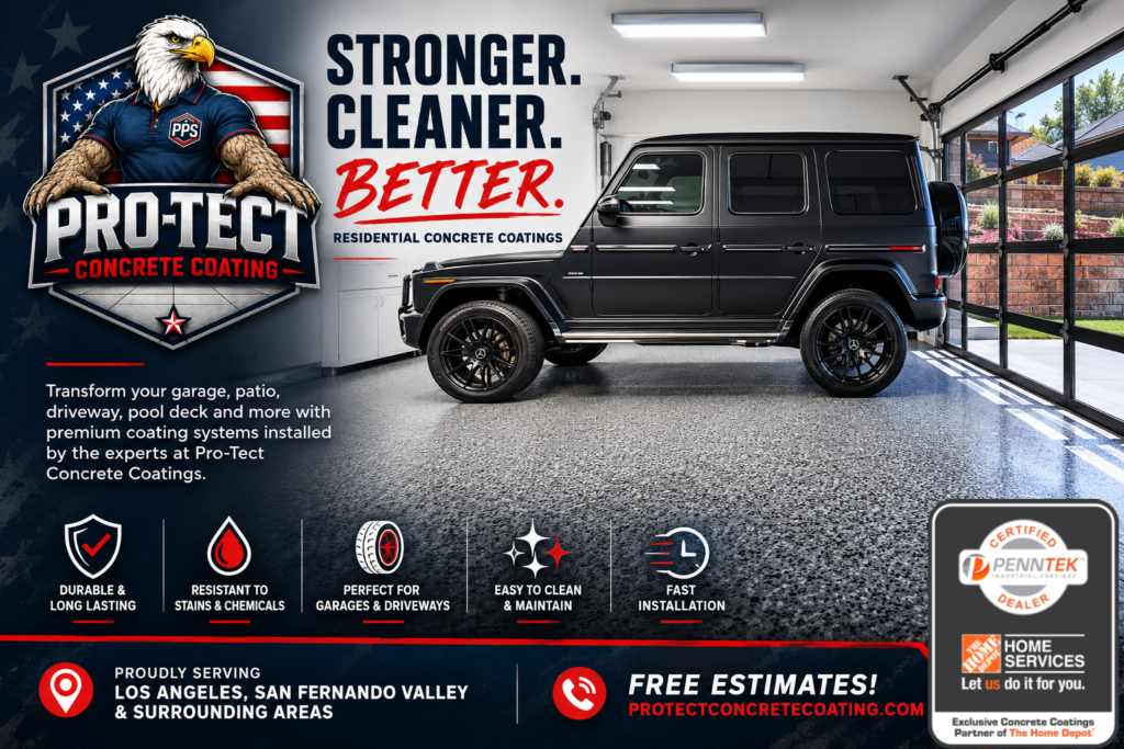 Garage Floor Coatings Los Angeles CA