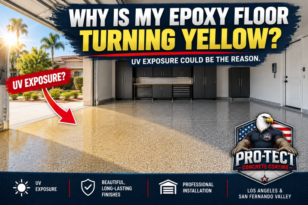 Why Is My Epoxy Garage Floor Turning Yellow?